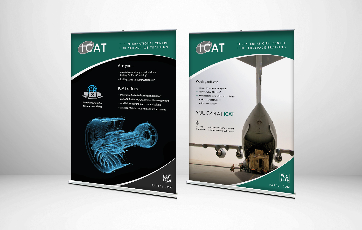 ICAT Pull-up Banners