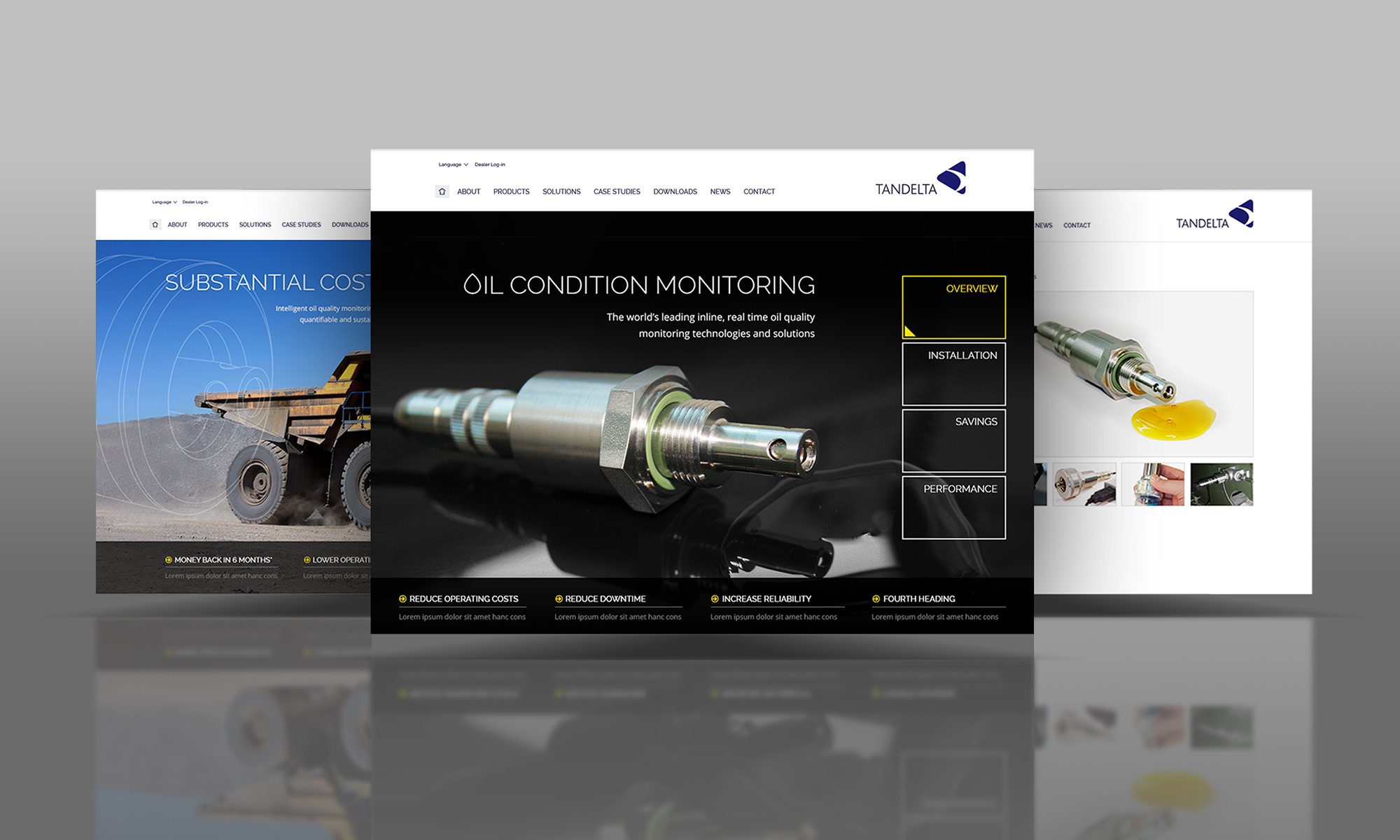 WordPress Website for Tan Delta