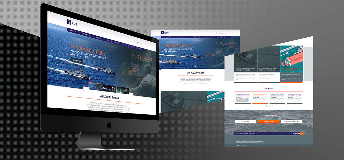 A new website for a true world leader – SRT Marine